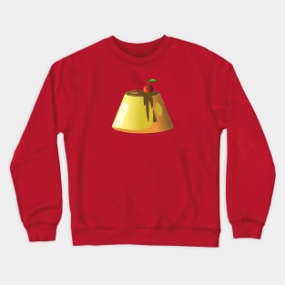 Panna Cotta Dessert Crewneck Sweatshirt